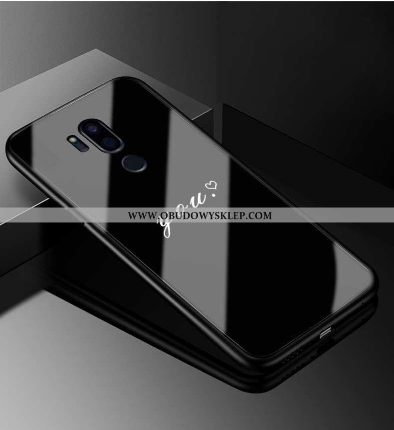 Etui Lg G7 Thinq Szkło Futerał Silikonowe, Lg G7 Thinq Osobowość Ochraniacz Biała