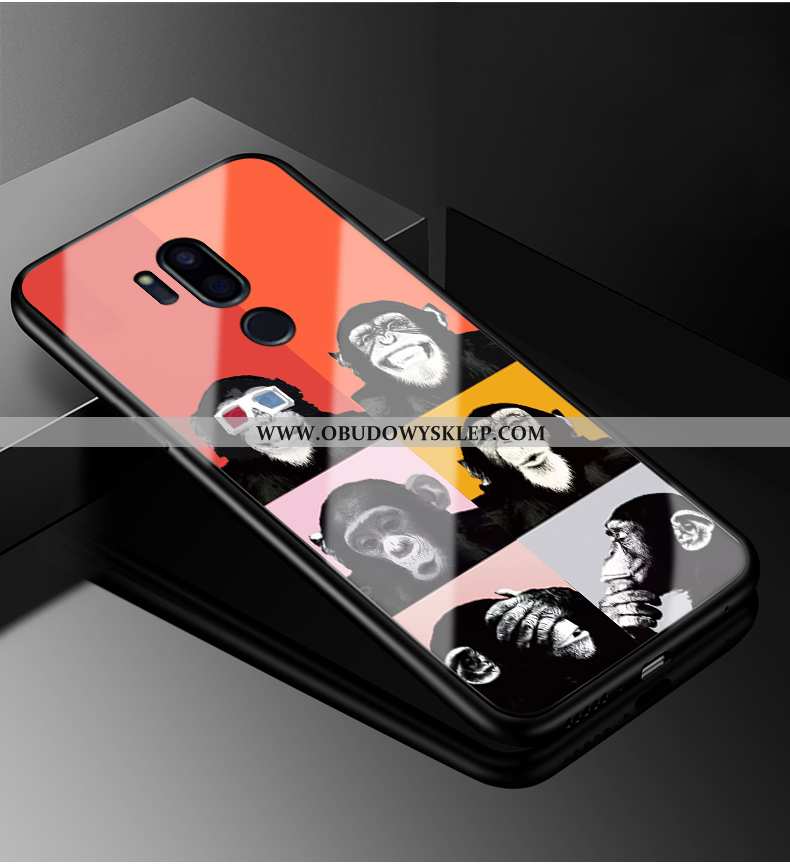 Etui Lg G7 Thinq Szkło Futerał Silikonowe, Lg G7 Thinq Osobowość Ochraniacz Biała