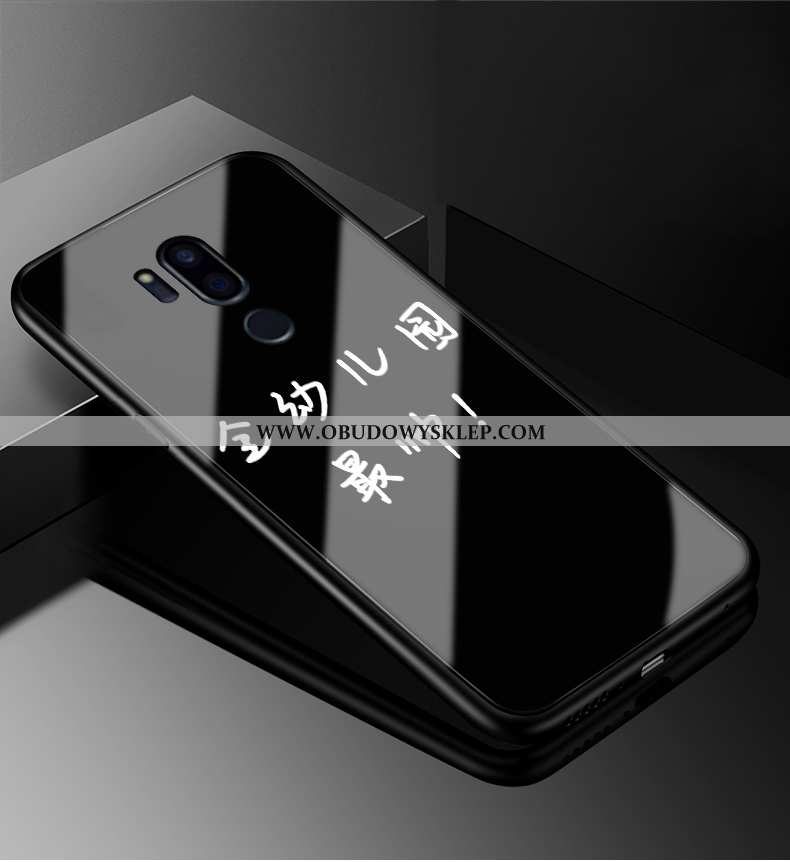 Etui Lg G7 Thinq Szkło Futerał Silikonowe, Lg G7 Thinq Osobowość Ochraniacz Biała