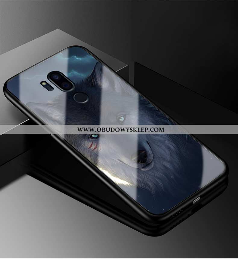 Etui Lg G7 Thinq Szkło Futerał Silikonowe, Lg G7 Thinq Osobowość Ochraniacz Biała