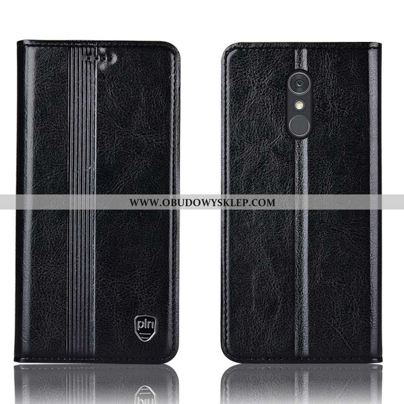 Etui Lg Q Stylus Ochraniacz Obudowa, Futerał Lg Q Stylus Prawdziwa Skóra Czerwony Czerwona
