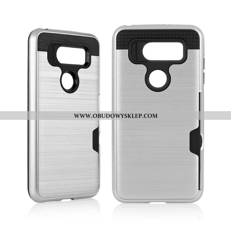 Etui Lg V30 Ochraniacz Jedwab Karta, Futerał Lg V30 Telefon Komórkowy Rozowa