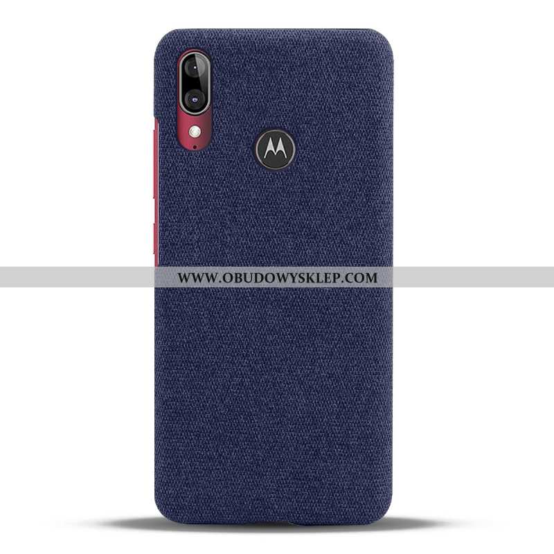Etui Moto E6 Plus Ochraniacz Telefon Komórkowy Anti-fall, Futerał Moto E6 Plus Cienkie Płótno Czerwo