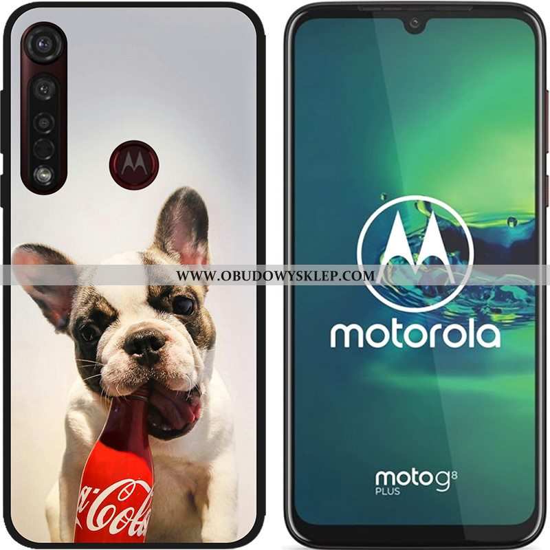 Etui Moto G8 Plus Nubuku Kolor Etui, Futerał Moto G8 Plus Kreatywne Gorąca Sprzedaż Niebieska
