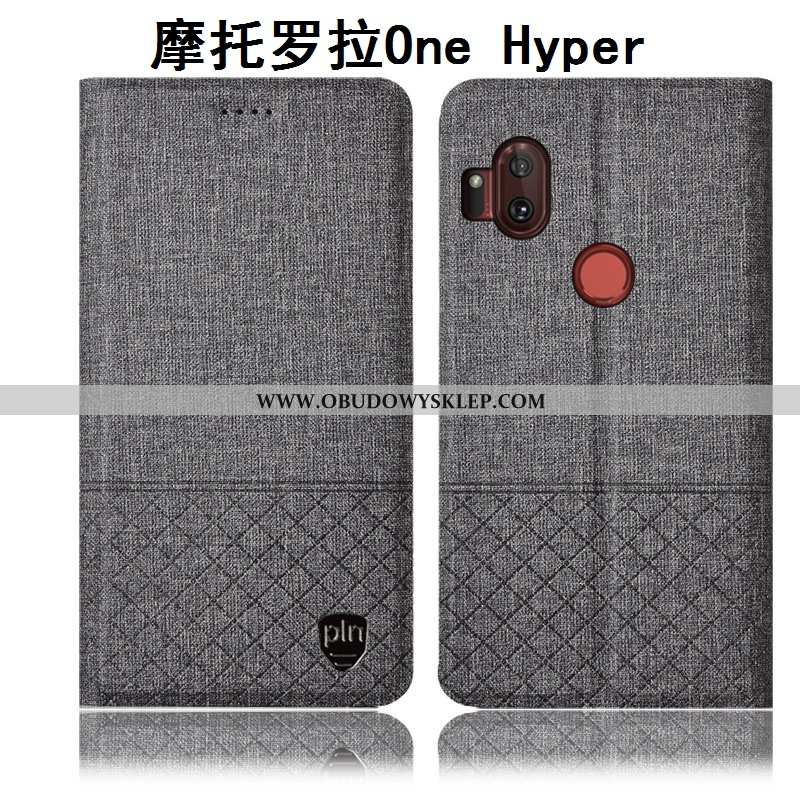 Etui Motorola One Hyper Ochraniacz Anti-fall, Futerał Motorola One Hyper Pokrowce Bawełniane Rozowa