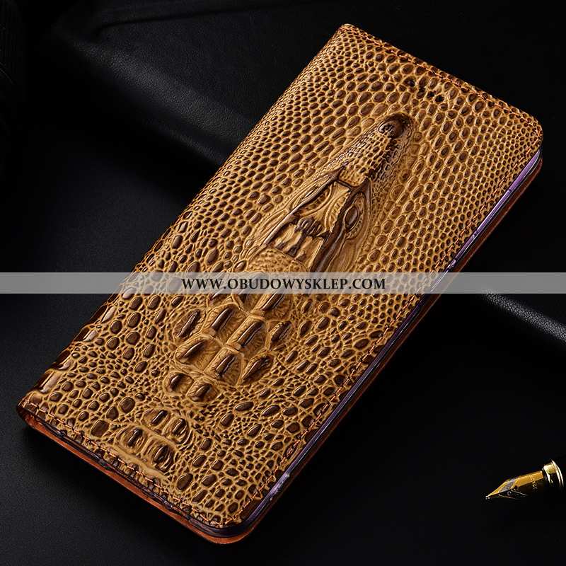 Etui Motorola One Vision Prawdziwa Skóra Krokodyl All Inclusive, Futerał Motorola One Vision Ochrani