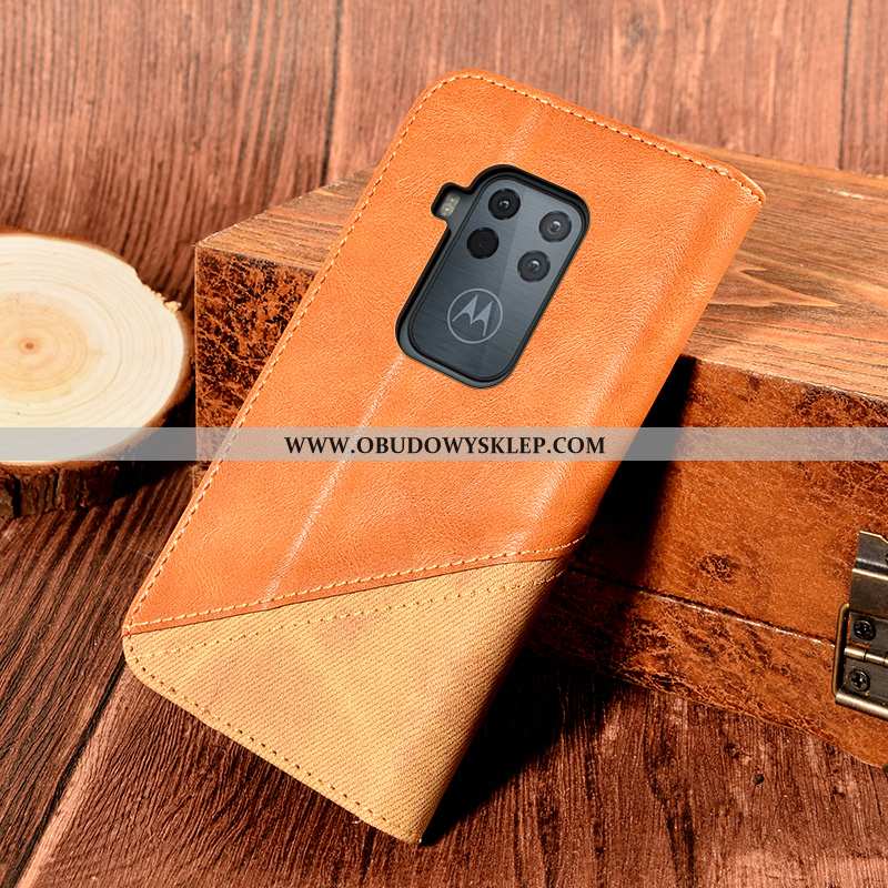 Etui Motorola One Zoom Skórzane Anti-fall All Inclusive, Futerał Motorola One Zoom Ochraniacz Telefo