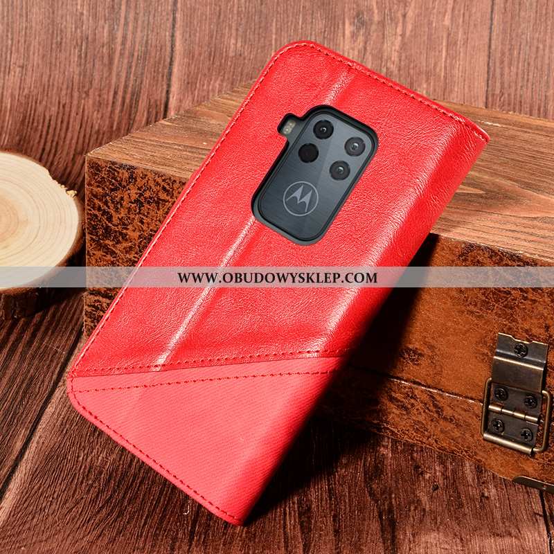 Etui Motorola One Zoom Skórzane Anti-fall All Inclusive, Futerał Motorola One Zoom Ochraniacz Telefo