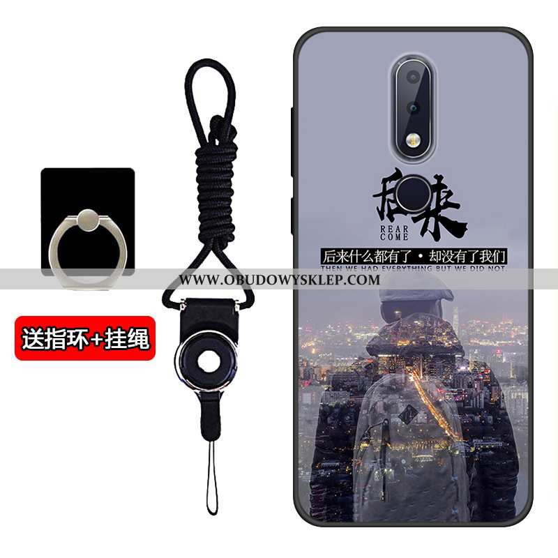 Etui Nokia 5.1 Plus Trendy Dostosowane All Inclusive, Futerał Nokia 5.1 Plus Miękki Anti-fall Szara