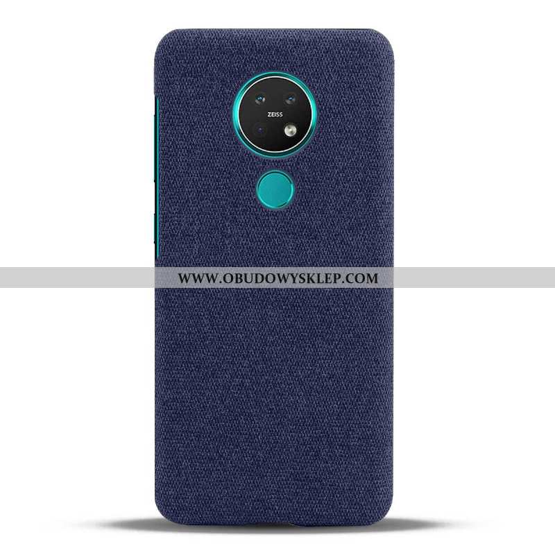 Etui Nokia 6.2 Cienkie Szary Etui, Futerał Nokia 6.2 Ochraniacz Płótno Szara