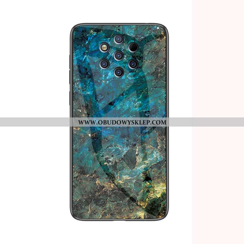 Etui Nokia 9 Pureview Osobowość Anti-fall Duży, Futerał Nokia 9 Pureview Wzór Zielony Zielone