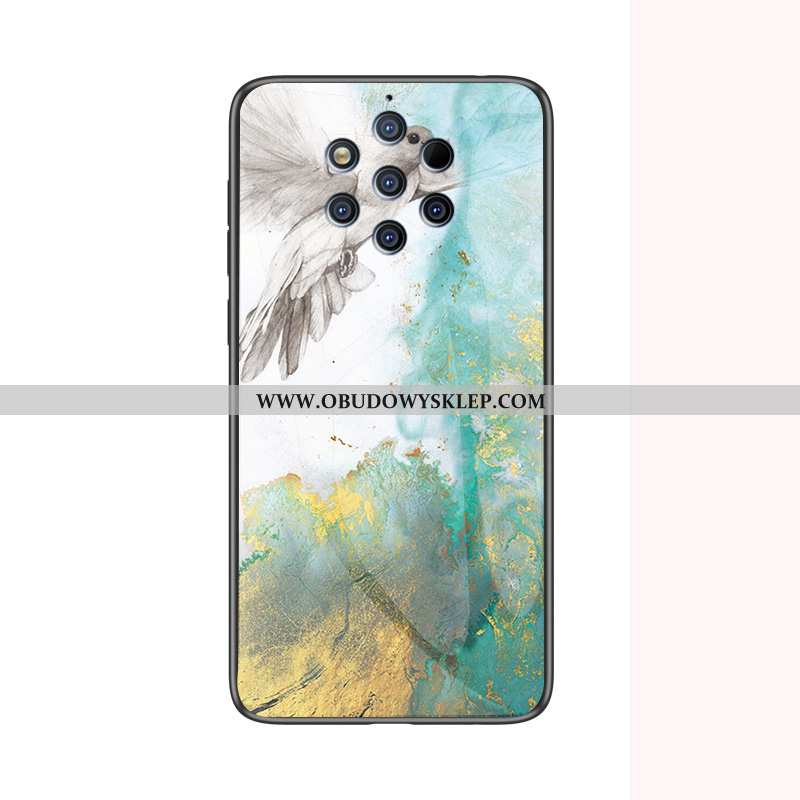 Etui Nokia 9 Pureview Osobowość Anti-fall Duży, Futerał Nokia 9 Pureview Wzór Zielony Zielone