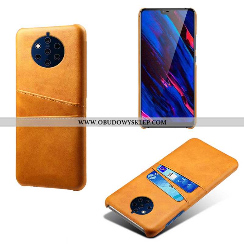 Etui Nokia 9 Pureview Skóra Anti-fall Futerał, Futerał Nokia 9 Pureview Karta Jakość Szara