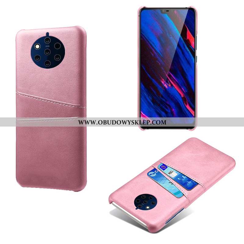 Etui Nokia 9 Pureview Skóra Anti-fall Futerał, Futerał Nokia 9 Pureview Karta Jakość Szara
