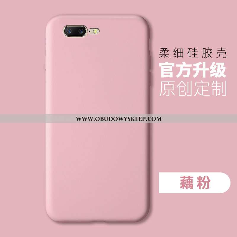 Etui Oneplus 5 Cienkie All Inclusive Ochraniacz, Futerał Oneplus 5 Miękki Proste Czerwona