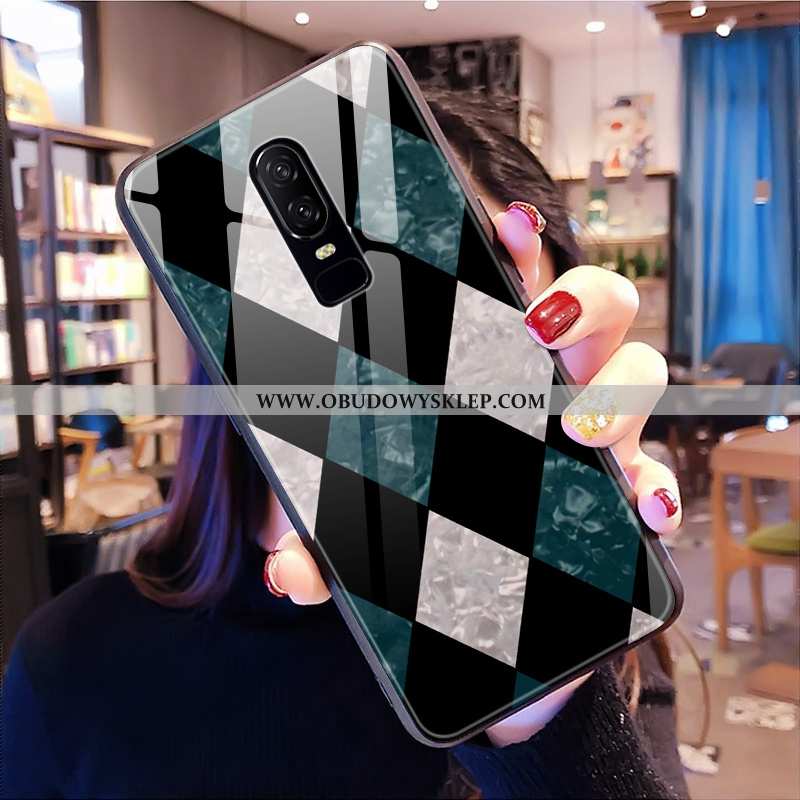 Etui Oneplus 6 Szkło Futerał Telefon Komórkowy, Oneplus 6 Osobowość Trendy Kolorowy