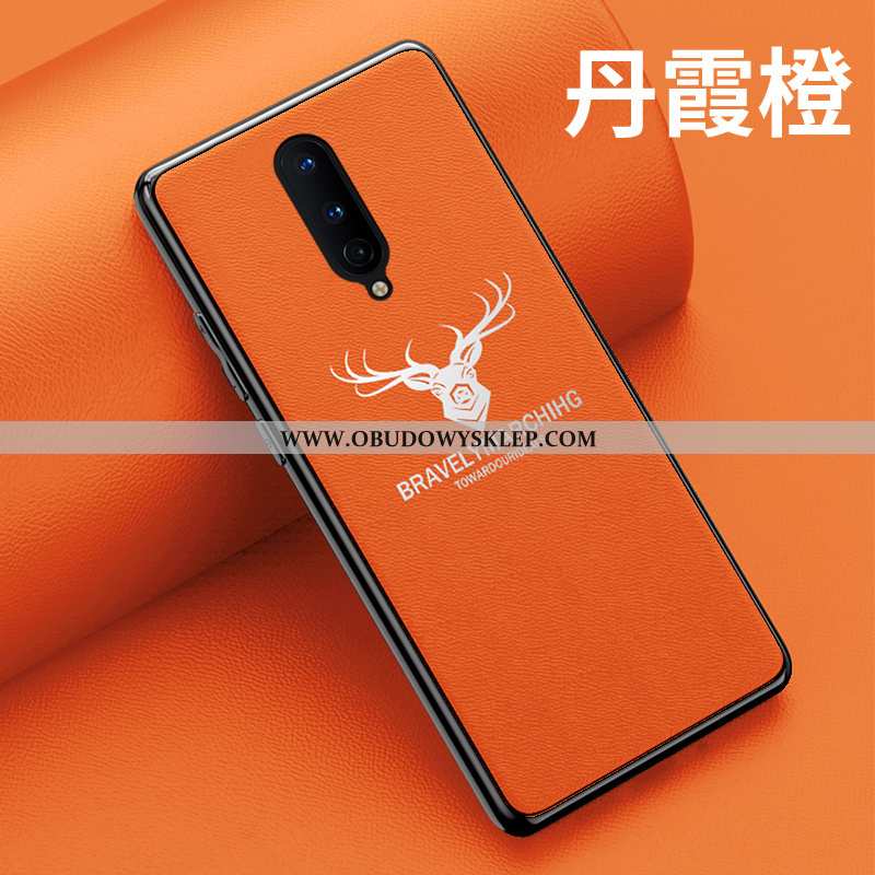 Etui Oneplus 8 Kreatywne Telefon Komórkowy Etui, Futerał Oneplus 8 Skóra Silikonowe Czarna
