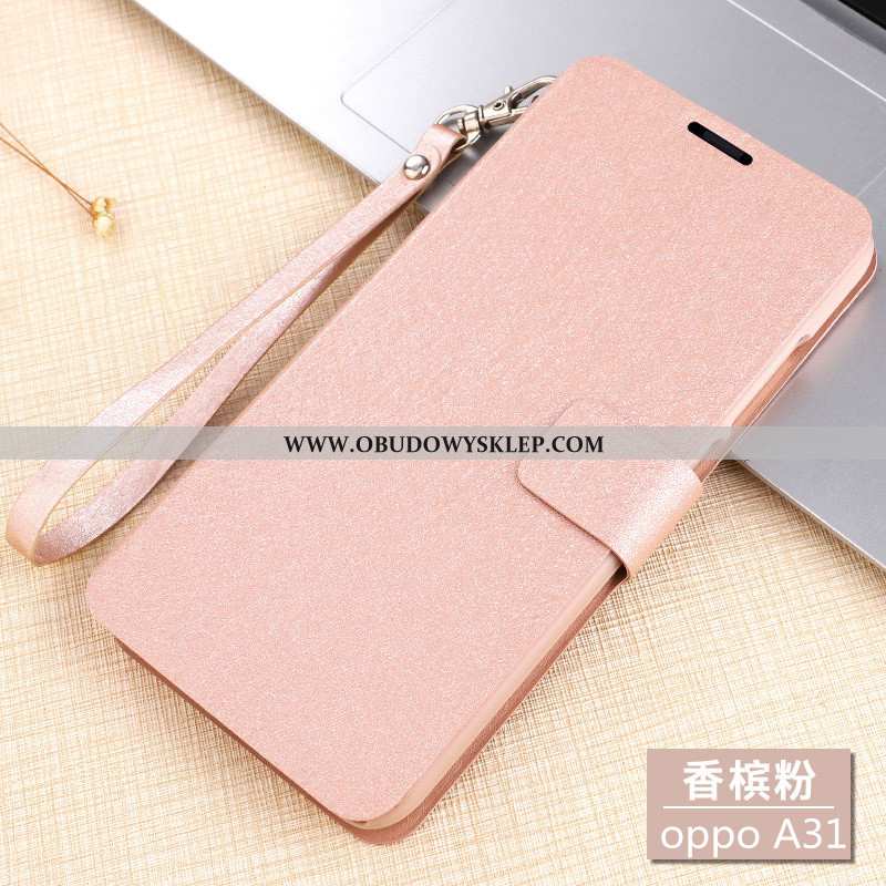 Etui Oppo A31 Ochraniacz Telefon Komórkowy Nubuku, Futerał Oppo A31 Skórzane All Inclusive Brązowe