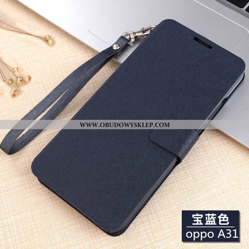 Etui Oppo A31 Ochraniacz Telefon Komórkowy Nubuku, Futerał Oppo A31 Skórzane All Inclusive Brązowe