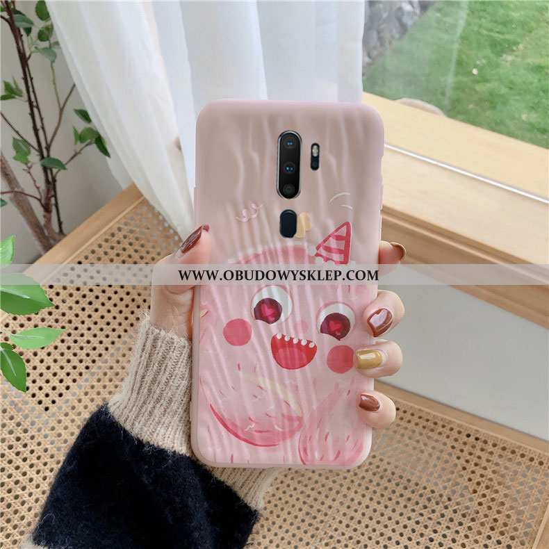 Etui Oppo A9 2020 Miękki Zielony Plisowana, Futerał Oppo A9 2020 Silikonowe Mały Zielone