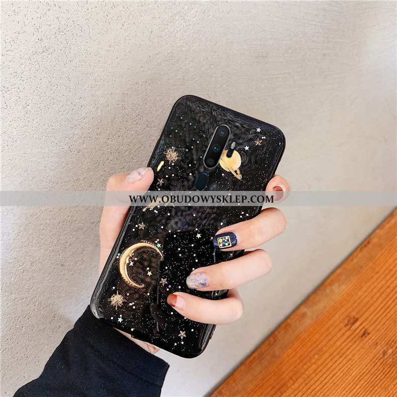 Etui Oppo A9 2020 Ochraniacz Trendy Proste, Futerał Oppo A9 2020 Osobowość Anti-fall Biała
