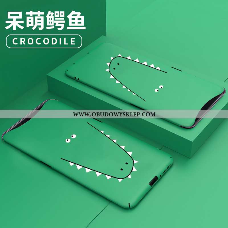 Etui Oppo Find X Kreatywne Ochraniacz Nubuku, Futerał Oppo Find X Kreskówka Osobowość Czerwona