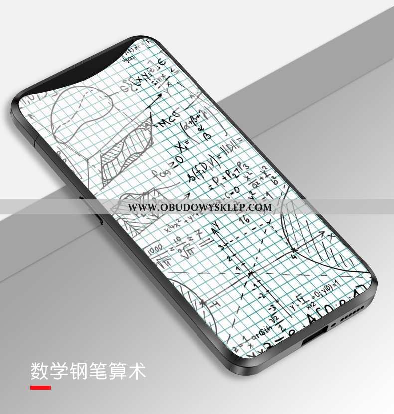 Etui Oppo Find X Osobowość Telefon Komórkowy Nostalgia, Futerał Oppo Find X Kreatywne Czarna