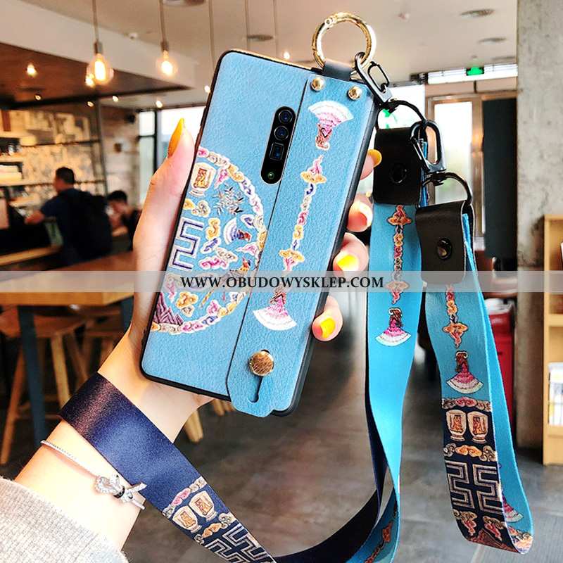 Etui Oppo Reno 10x Zoom Moda Telefon Komórkowy Czerwony, Futerał Oppo Reno 10x Zoom Trendy Wysoki Ró