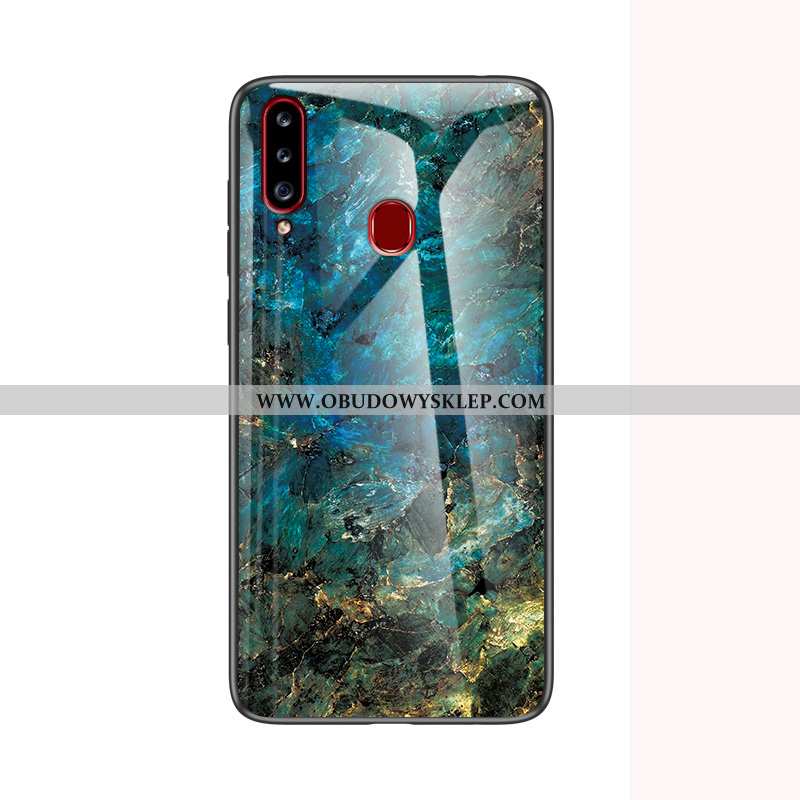 Etui Samsung Galaxy A20s Ochraniacz Telefon Komórkowy Trudno, Futerał Samsung Galaxy A20s Szkło Mięk