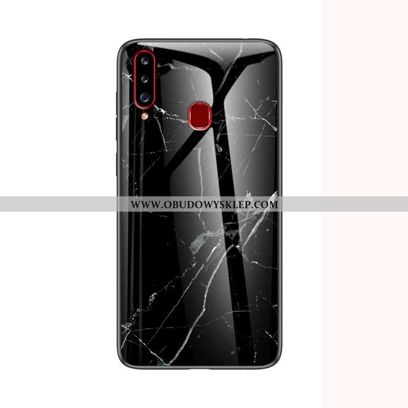 Etui Samsung Galaxy A20s Ochraniacz Telefon Komórkowy Trudno, Futerał Samsung Galaxy A20s Szkło Mięk