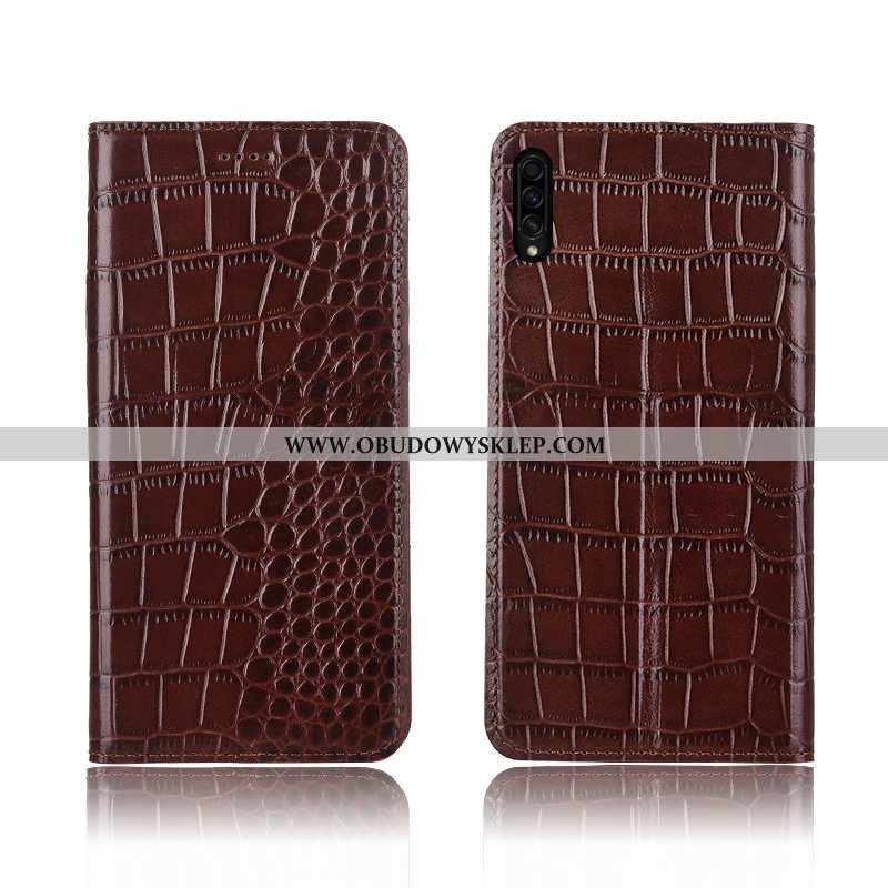 Etui Samsung Galaxy A30s Ochraniacz Pokrowce Krokodyl, Futerał Samsung Galaxy A30s Skórzane Telefon 