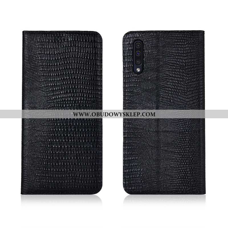 Etui Samsung Galaxy A50 Miękki Khaki Nubuku, Futerał Samsung Galaxy A50 Silikonowe All Inclusive