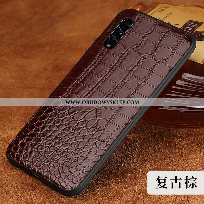 Etui Samsung Galaxy A70 Osobowość Wysoki Koniec Gwiazda, Futerał Samsung Galaxy A70 Prawdziwa Skóra 