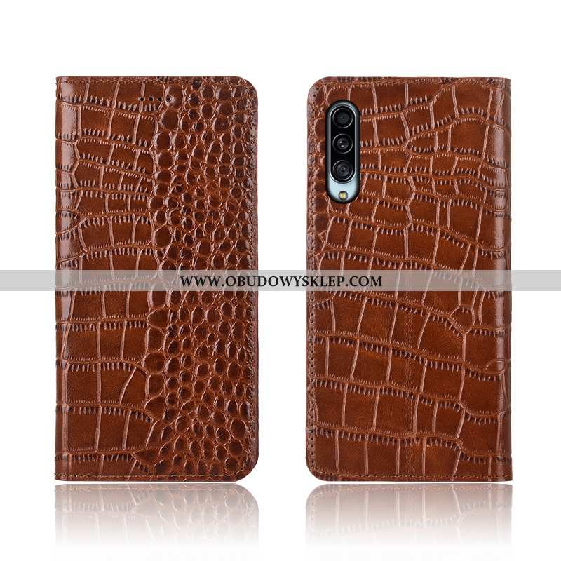 Etui Samsung Galaxy A90 5g Silikonowe Nubuku Krokodyl, Futerał Samsung Galaxy A90 5g Ochraniacz Anti