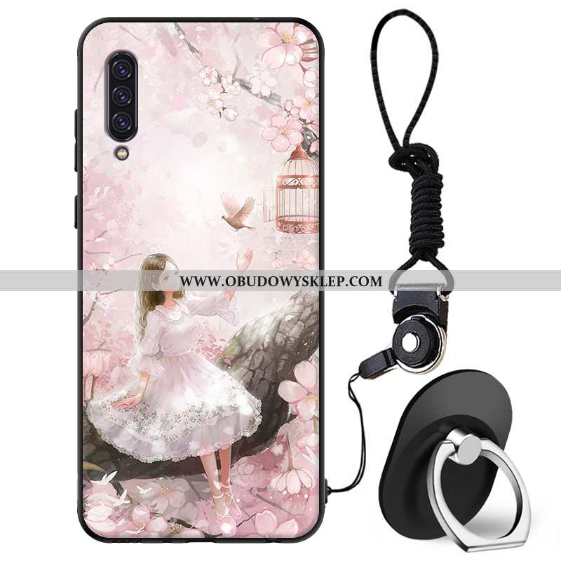 Etui Samsung Galaxy A90 5g Silikonowe Proste Anti-fall, Futerał Samsung Galaxy A90 5g Ochraniacz Bia