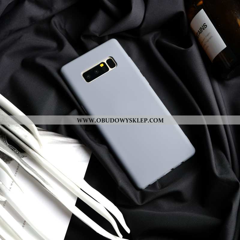 Etui Samsung Galaxy Note 8 Miękki Niebieski Kreatywne, Futerał Samsung Galaxy Note 8 Silikonowe All 