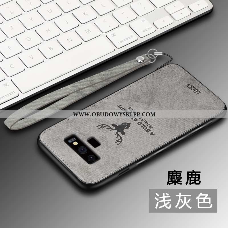 Etui Samsung Galaxy Note 9 Ochraniacz Czerwony Anti-fall, Futerał Samsung Galaxy Note 9 Wzór Silikon