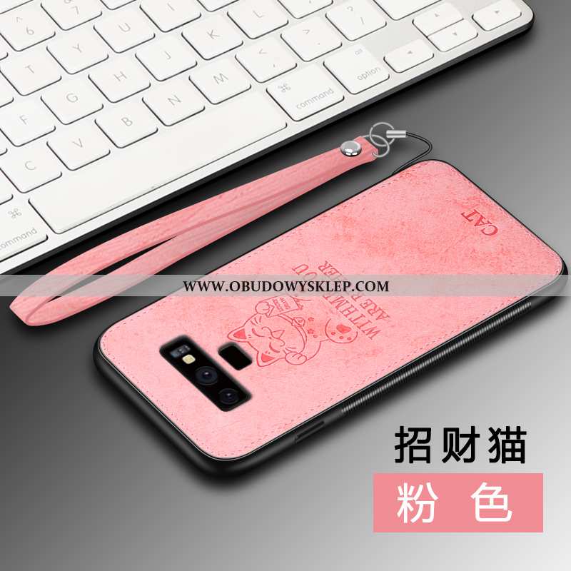 Etui Samsung Galaxy Note 9 Ochraniacz Czerwony Anti-fall, Futerał Samsung Galaxy Note 9 Wzór Silikon