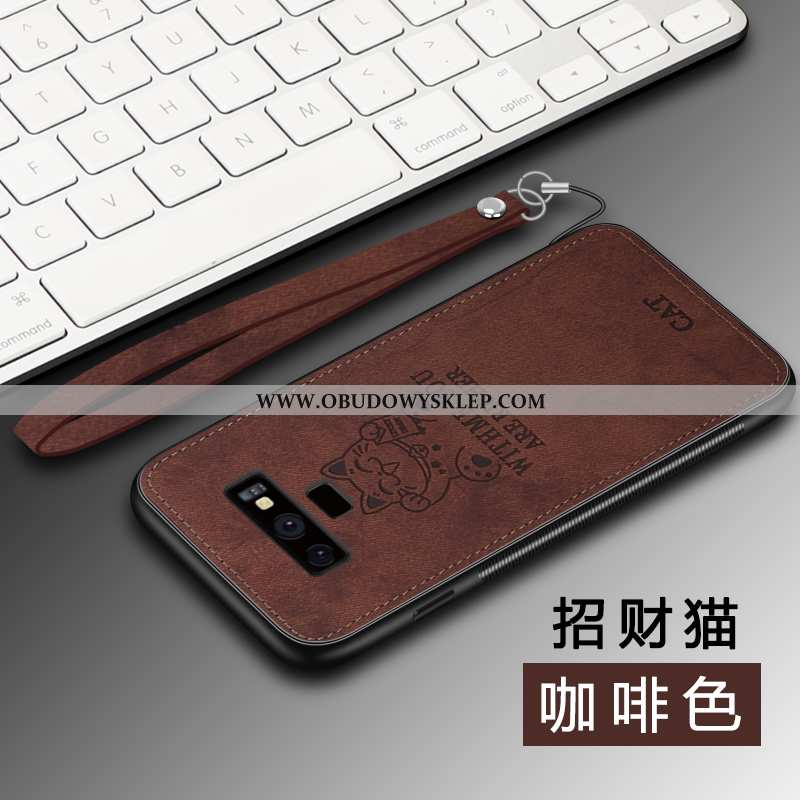 Etui Samsung Galaxy Note 9 Ochraniacz Czerwony Anti-fall, Futerał Samsung Galaxy Note 9 Wzór Silikon