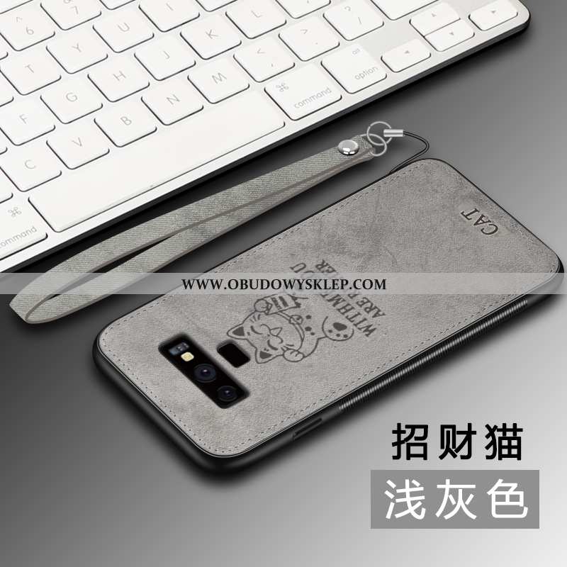Etui Samsung Galaxy Note 9 Ochraniacz Czerwony Anti-fall, Futerał Samsung Galaxy Note 9 Wzór Silikon