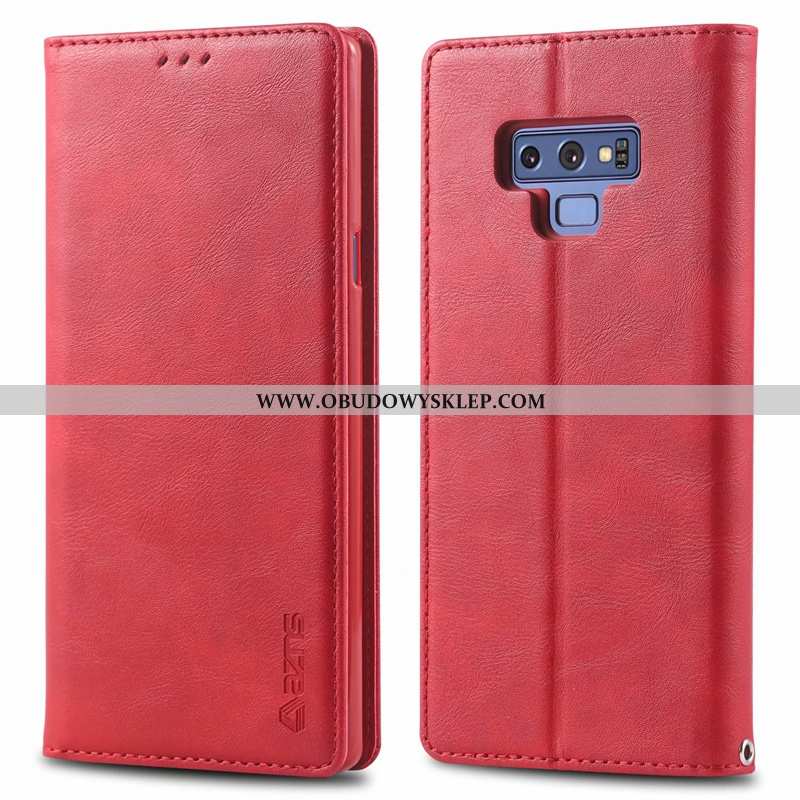 Etui Samsung Galaxy Note 9 Skórzane Anti-fall Ochraniacz, Futerał Samsung Galaxy Note 9 Silikonowe K