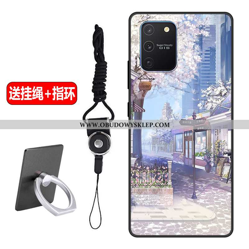 Etui Samsung Galaxy S10 Lite Silikonowe Futerał Proste, Samsung Galaxy S10 Lite Ochraniacz Nubuku Ro