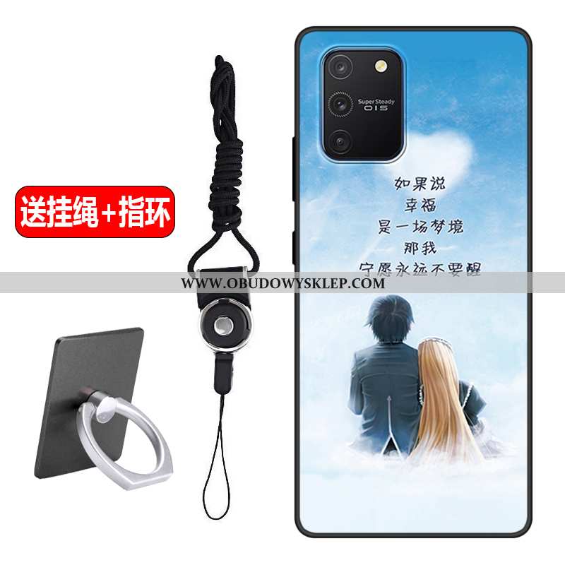 Etui Samsung Galaxy S10 Lite Silikonowe Futerał Proste, Samsung Galaxy S10 Lite Ochraniacz Nubuku Ro
