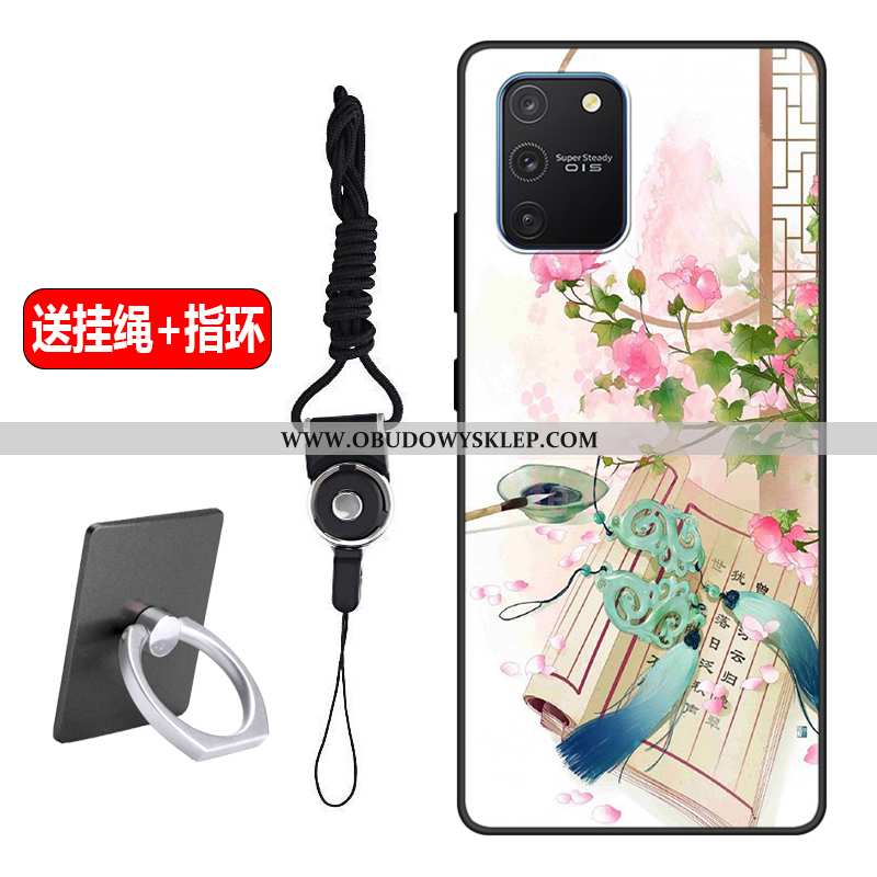 Etui Samsung Galaxy S10 Lite Silikonowe Futerał Proste, Samsung Galaxy S10 Lite Ochraniacz Nubuku Ro