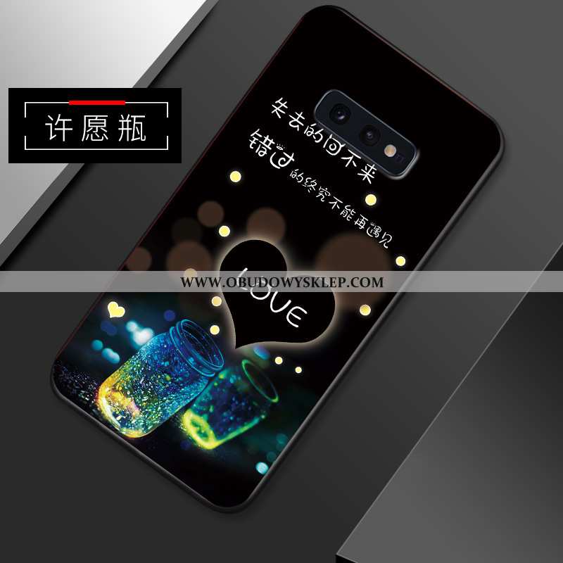 Etui Samsung Galaxy S10e Cienkie Trendy Futerał, Futerał Samsung Galaxy S10e Miękki Zakochani Granat
