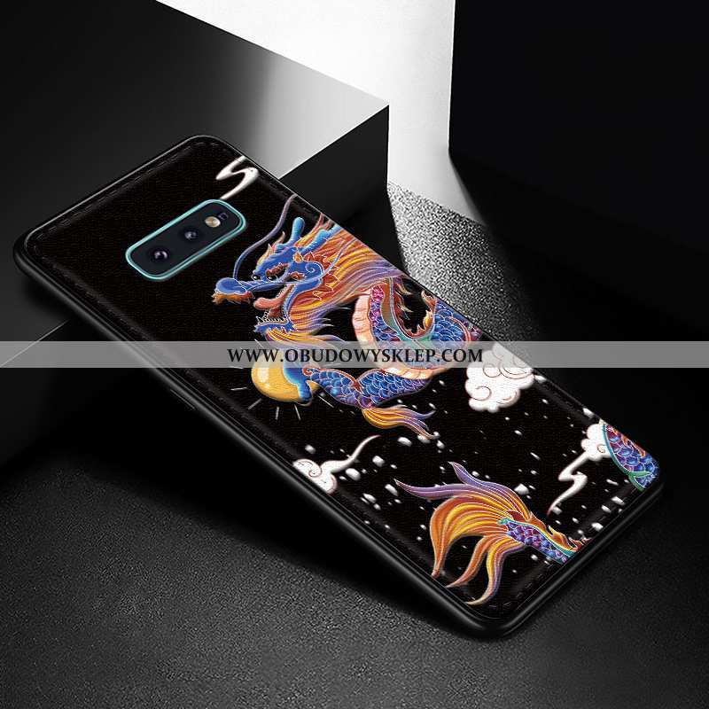 Etui Samsung Galaxy S10e Osobowość Czarny Futerał, Futerał Samsung Galaxy S10e Kreatywne Wzór Czarna