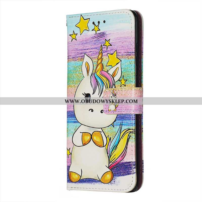 Etui Samsung Galaxy S20 Skórzane Obudowa Purpurowy, Futerał Samsung Galaxy S20 Osobowość Karta Fiole