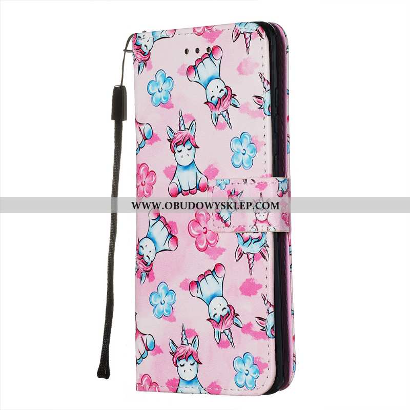 Etui Samsung Galaxy S20 Skórzane Obudowa Purpurowy, Futerał Samsung Galaxy S20 Osobowość Karta Fiole