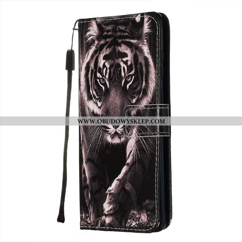 Etui Samsung Galaxy S20 Skórzane Obudowa Purpurowy, Futerał Samsung Galaxy S20 Osobowość Karta Fiole