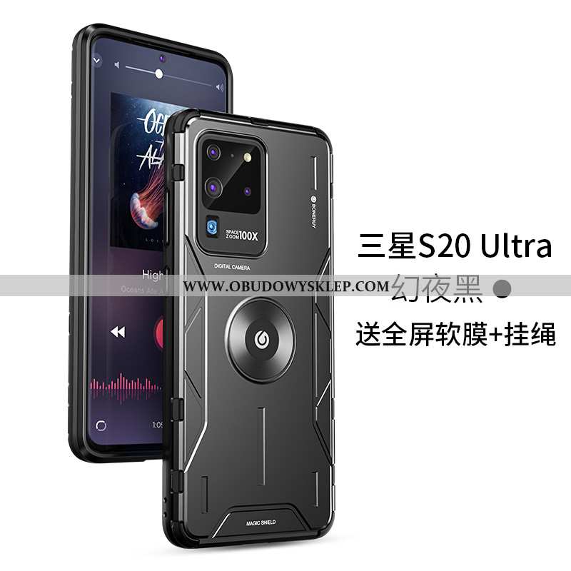 Etui Samsung Galaxy S20 Ultra Ochraniacz Kreatywne Balon, Futerał Samsung Galaxy S20 Ultra Nubuku Su